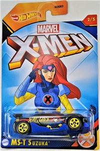 2023 Hot Wheels MARVEL X-MEN MS-T Suzuka * JEAN GREY * 2/5 DIECAST 1:64 - Picture 1 of 4