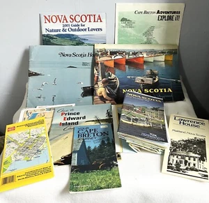 Ten maps and souvenir booklets of Nova Scotia cape Breton prince edward island - Picture 1 of 14