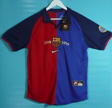 132/FC Barcelona Camiseta Temporada 1999/2000 /Talla L/Nueva etiqueta/Nike