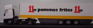 Rietze H0 IVECO Kühlsattelzug "11er pommes frites" NEU & OVP - Picture 1 of 4