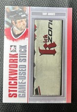 2013-14 In The Game ITG Stickwork Game-Used Stick Silver /19 Tony Amonte