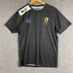 Northern Territory Cricket Shirt Mens Large Black White BLK Player Adult - Picture 1 of 16