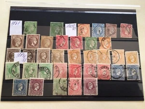Sellos Grecia 1861 a 1888 montados como nuevos y usados A12813 - Imagen 1 de 15
