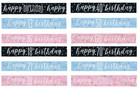 9Ft Foil Wall Happy Birthday Glitz Banner 13th-100th Party Decorations all here