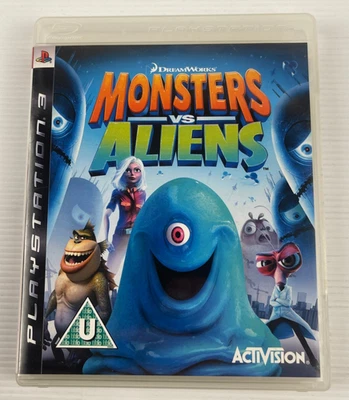 Monsters vs Aliens - Playstation 3 (PS3) Complete With Manual - Image 1 of 4