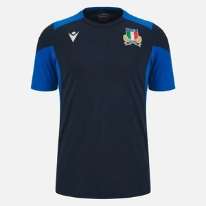 RUGBY ITALY – TRAINING SHIRT PLAYER - MACRON - Season 2023/24 - Picture 1 of 3
