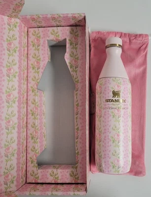 LE The Stanley x LoveShackFancy All Day Slim Bottle 20oz Blooming Heirloom - Image 1 of 4