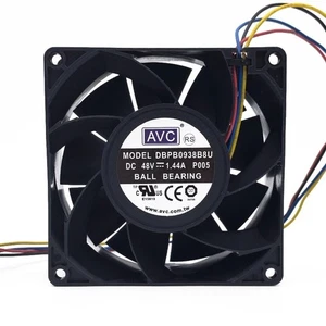 1 pcs AVC DBPB0938B8U 9038 48v 1.44A PWM cooling fan 9cm - Picture 1 of 5