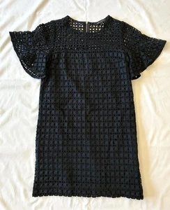 Banana Republic Women’s Navy Blue Aline Shift Mini Dress Size Petite 00P - Picture 1 of 6