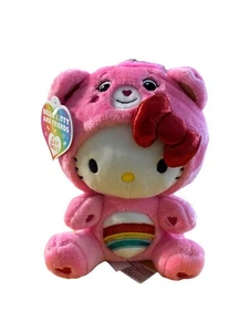 NEW Hello Kitty and Friends x Care Bears Collab Exclusive 9" Cheer Bear Plush - Picture 1 of 2