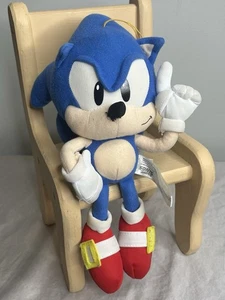 Sonic the Hedgehog Classic Sonic Finger Plüschtier 9 Zoll lizenziert Great Eastern Sega - Bild 1 von 4