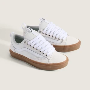 Vans Skate Old Skool 36+ Sneakers Shoes White/Gum VN000D5R9DH US 4-13 - Picture 1 of 5
