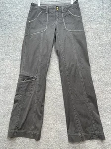 Athleta Hose Damen Größe 6 Baumwolle Cargo Wandern Bootcut Bio - Bild 1 von 15