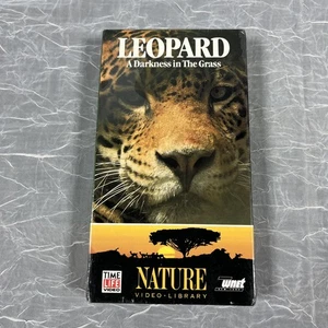 Leopard A Darkness in The Grass VHS 1988 Nature Documentary Time Life - Picture 1 of 2