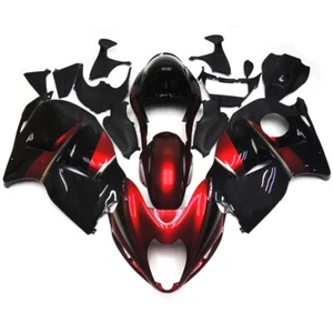 Carenados ABS rojo negro para carrocería Suzuki GSXR1300 Hayabusa 1997 1999-2007 - Imagen 1 de 9