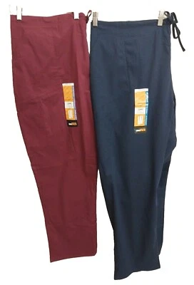 PANTALÓN EXFOLIANTE SCRUBSTAR MUJER CORDÓN ELÁSTICO BIDIRECCIONAL VINO ÍNDIGO 2X 3X 5L50 Foto 1 de 4