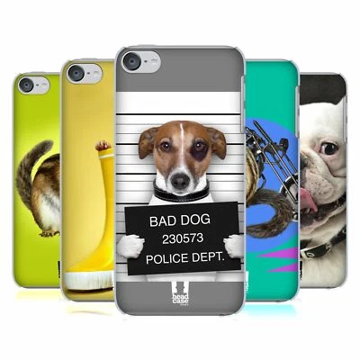 HEAD CASE DESIGNS DIVERTIDOS ANIMALES ESTUCHE TRASERO Y FONDO DE PANTALLA PARA APPLE iPOD TOUCH MP3 Foto 1 de 4