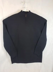 MOUNTAIN EXPEDITIONS Men's 1/4 Zip Sweater size XXL Navy Blue - Picture 1 of 4