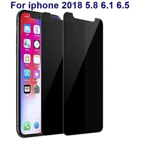 2PK iPhone 15 14 13 12 11 Pro Max XR Privacy Anti Spy GLASS Screen Protector - Picture 1 of 8