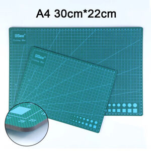 A4 30*22cm PVC Rectangular Cutting Mat Grid Line Tool Plastic Patchwork Cut Pad