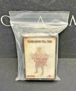 Pathfinder RPG Second Edition Spell Cards - Arcane Basic (NEW/SEALED) - Picture 1 of 2