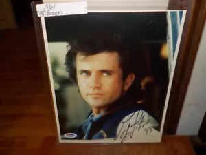 Mel Gibson (dated 93) Signed Color 8X10 Photo PSA COA Certified Lethal Weapon - Picture 1 of 2