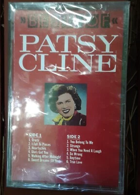1988, Best Of Patsey Cline Cassette Tape New, Sealed - Image 1 of 4