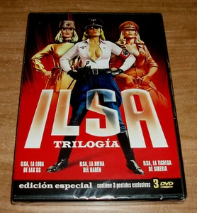 Ilsa trilogia, La Loba de las SS-La Hiena del Haren 3 Peliculas Nuevo Dvd 1-6 - Imagen 1 de 5