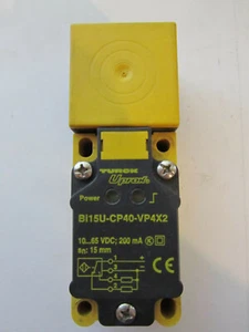 TURCK Bi15U-CP40-VP4X2  P/N 1540501 UPROX INDUCTIVE SENSOR USED - Picture 1 of 5