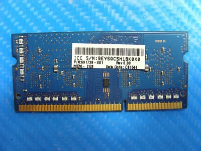 HP Envy m6-n113dx 15.6" Genuine 2GB 1Rx16 Memory RAM PC3L-12800S-11-13-C3 - Image 1 of 2