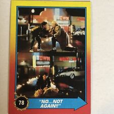 Back To The Future II Trading Card #78 Michael J Fox Christopher Lloyd