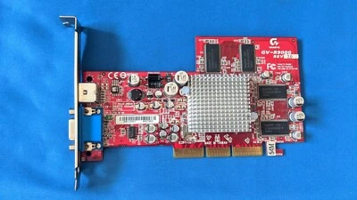 GIGABYTE GV-R9000 Rev. 2.0 ATI Radeon 9000 64MB AGP Graphics Card - NEW! - Image 1 of 4