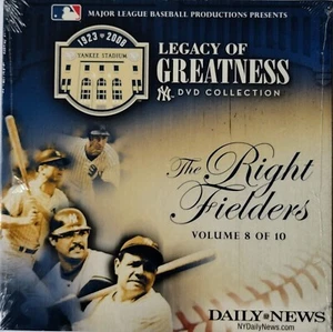 YANKEES dvd LEGACY OF GREATNESS The Right Fielders YANKEEOGRAPHY Daily News NEW - Imagen 1 de 2