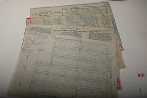 Clarkadota Fig Plantation Blue Print Map (N5R) Stockton (JSF6) San Joaquin VTG 4 - Picture 1 of 10