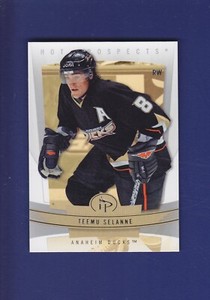 Teemu Selanne HOF 2006-07 Fleer Hot Prospects Hockey #3 (MINT) Anaheim Ducks