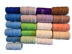 Vintage "Pretty Punch" Embroidery Yarn, Lot of 20 Full & Partial rolls - Picture 1 of 2