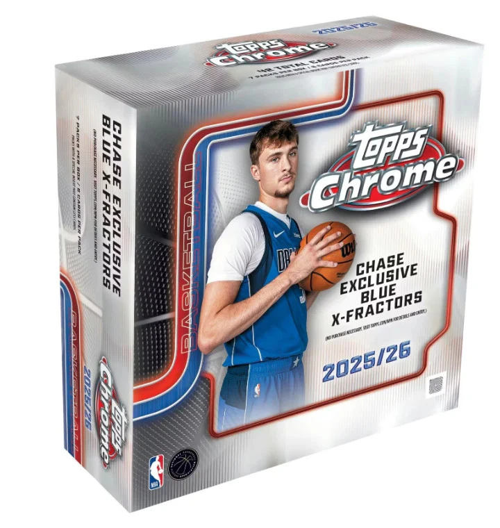 2025-26 Topps Chrome Basketball Mega Box (Pre-Order: December 18) - image 1 of 4