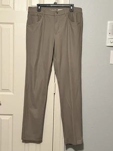 JOHNNIE-O Osprey' Herren Performance Hose 5-Pocket Chino Stretch Khaki Größe 35x34 - Bild 1 von 7