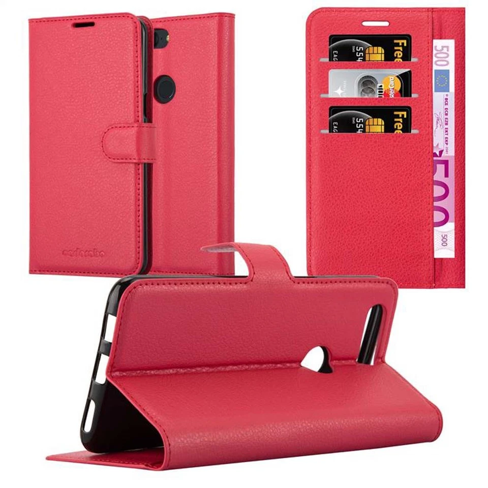 Custodia per OnePlus 5T Portafoglio Protettiva Magnetica Libro Cover - Immagine 1 di 1
