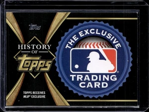 2021 Topps The History of Topps MLB Exclusive Black /299 (50C) - Picture 1 of 2
