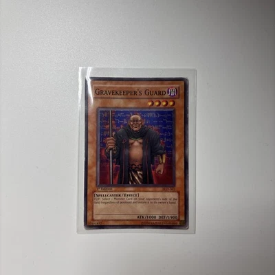 1x (LP) Gravekeeper's Guard - PGD-061 - Common - 1st Edition  YuGiOh - Image 1 of 2