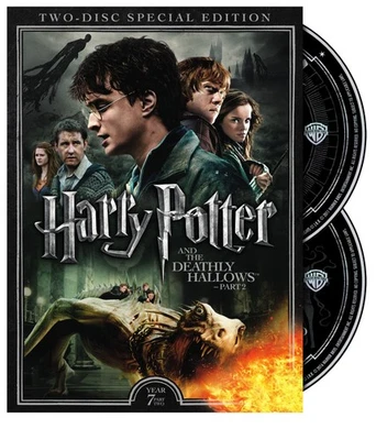 Harry Potter and the Deathly Hallows, Part II SE (2-Disc) (DVD) Daniel Radcliffe - Image 1 of 3