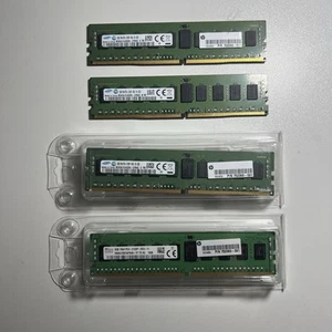4x HP 8GB DDR4 2133MHz Registered ECC Memory Module (752368-581) - 32GB Total - Picture 1 of 7