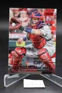 2022 Topps Stadium Club - Yadier Molina #297 Red Foil - Picture 1 of 2