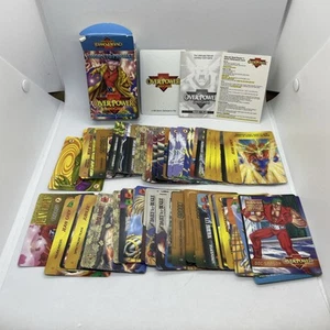 Marvel Overpower Card Game Sworn To Protect Starter Deck 55 Cards & Manual CCG - Picture 1 of 22