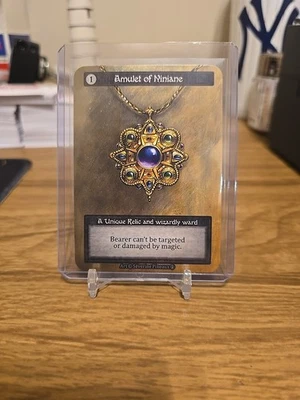 Sorcery Contested Realm Arthurian Legends Amulet of Niniane - Unique *non-foil* - Image 1 of 2