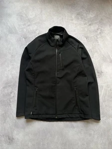 ICEBREAKER Mens Black Zip Merino Blend Pure Plus Softshell Jacket Size XL Logo - Picture 1 of 9