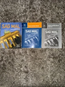 SAG MAL German Textbook Set: Instructor, Student Manual & Answer Key - Picture 1 of 12