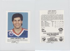 1984-85 Red Rooster Edmonton Oilers Grocery Store Issue Larry Melnyk