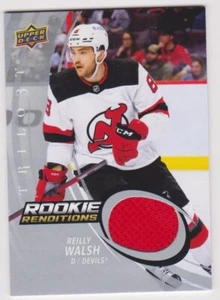 2022-23 Upper Deck Trilogy Rookie Renditions Jersey Reilly Walsh #RR-26 - Picture 1 of 2